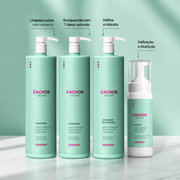 Kit Cachos Vegan Super - Shampoo, Máscara, Ativador e Mousse (4 Itens)